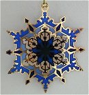 Snowflake in Blue